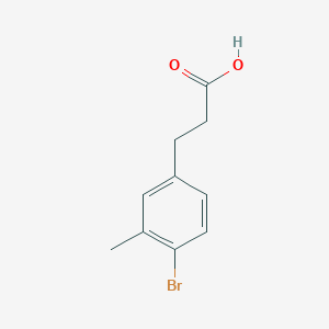 3-(4-Bromo-3-methylphenyl)propanoic acid