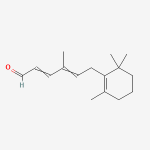 4-Methyl-6-(2,6,6-trimethylcyclohex-1-en-1-yl)hexa-2,4-dienal