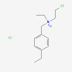 2-Chloro-N-(p-ethylbenzyl)diethylamine hydrochloride