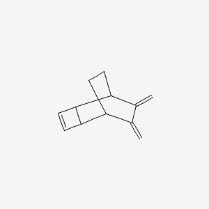 Tricyclo(4.2.2.02,5)dec-7-ene, 9,10-bis(methylene)-, (1alpha,2alpha,5alpha,6alpha)-