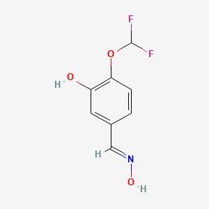 4-(Difluoromethoxy)-3-hydroxybenzaldehyde oxime