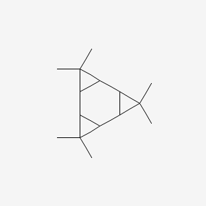 Tetracyclo(6.1.0.02,4.05,7)nonane, 3,3,6,6,9,9-hexamethyl-, (1alpha,2alpha,4alpha,5beta,7beta,8alpha)-