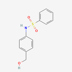 N-[4-(hydroxymethyl)phenyl]benzenesulfonamide