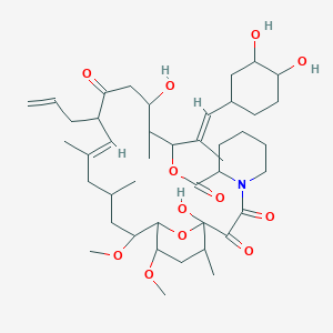 molecular formula C43H67NO12 B137657 31-O-Demethyl-FK506 CAS No. 135635-47-1