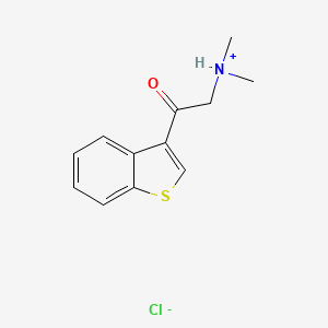 Benzo(b)thien-3-yl dimethylaminomethyl ketone hydrochloride