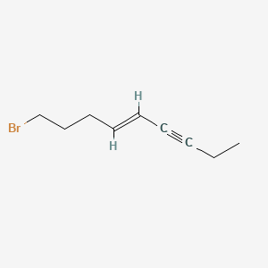 (E)-9-Bromonon-5-en-3-yne