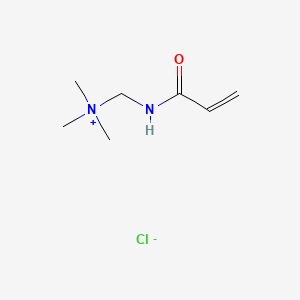 Trimethyl-[(prop-2-enoylamino)methyl]azanium;chloride