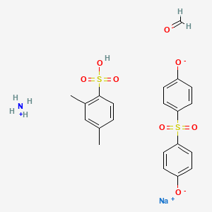 Azanium;sodium;2,4-dimethylbenzenesulfonic acid;formaldehyde;4-(4-oxidophenyl)sulfonylphenolate