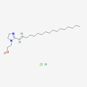 1H-Imidazole-1-ethanol, 2-(heptadecenyl)-4,5-dihydro-, monohydrochloride