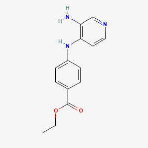 4-(3-Aminopyridin-4-ylamino)benzoic acid ethyl ester