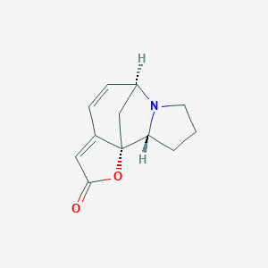 molecular formula C₁₂H₁₃NO₂ B137659 Norsecurinine CAS No. 2650-35-3