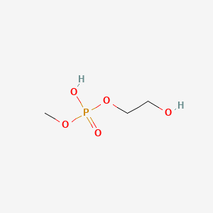 2-Hydroxyethyl methyl hydrogen phosphate