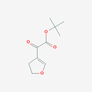 Tert-butyl 2-(4,5-dihydrofuran-3-yl)-2-oxoacetate