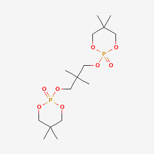 1,3,2-Dioxaphosphorinane, 2,2'-[(2,2-dimethyl-1,3-propanediyl)bis(oxy)]bis[5,5-dimethyl-, 2,2'-dioxide