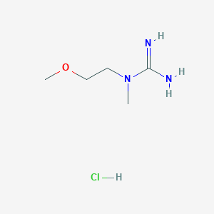 1-(2-Methoxyethyl)-1-methylguanidine hydrochloride