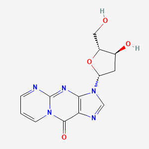 3-(2'-Deoxyribofuranosyl)pyrimido(1,2-a)purin-10(3H)-one