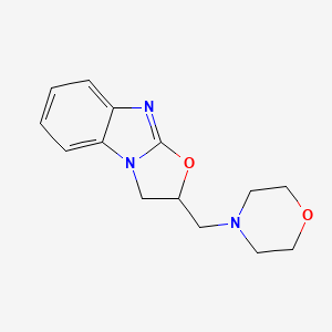 2-(Morpholinomethyl)-2,3-dihydrobenzimidazo(1,2-b)oxazole