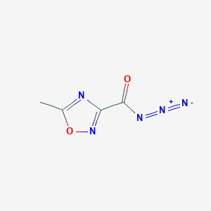 5-Methyl-1,2,4-oxadiazole-3-carbonyl azide