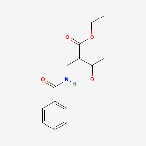 Ethyl 2-benzamidomethyl-3-oxobutyrate