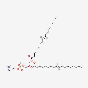 (7R,18E)-4-hydroxy-N,N,N-trimethyl-7-{[(9E)-octadec-9-enoyl]oxy}-4,10-dioxo-3,5,9-trioxa-4l5-phosphaheptacos-18-en-1-aminium