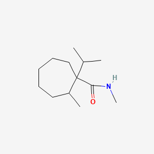 1-Isopropyl-N-methyl-2-methylcycloheptanecarboxamide