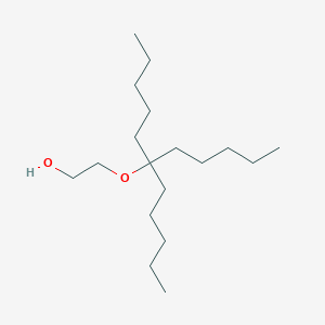 2-[(6-Pentylundecan-6-yl)oxy]ethan-1-ol