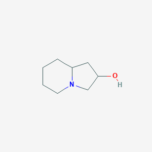 molecular formula C8H15NO B1376627 八氢吲哚并唑-2-醇 CAS No. 90204-24-3