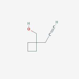 [1-(Prop-2-yn-1-yl)cyclobutyl]methanol