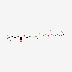 (Dimethylstannylene)bis(thioethylene) bis(3,5,5-trimethylhexanoate)