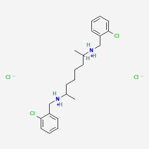 N,N'-Bis(o-chlorobenzyl)-1,6-dimethyl-1,6-hexanediamine dihydrochloride