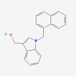 (1-Naphthalen-1-ylmethyl-1H-indol-3-yl)-methanol