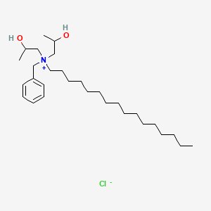 Benzyl(hexadecyl)bis(2-hydroxypropyl)ammonium chloride