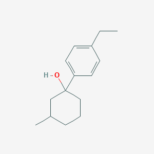 1-(4-Ethylphenyl)-3-methylcyclohexan-1-ol