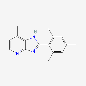 7-methyl-2-(2,4,6-trimethylphenyl)-3H-imidazo[4,5-b]pyridine
