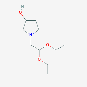 1-(2,2-Diethoxyethyl)pyrrolidin-3-ol