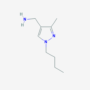 (1-butyl-3-methyl-1H-pyrazol-4-yl)methanamine