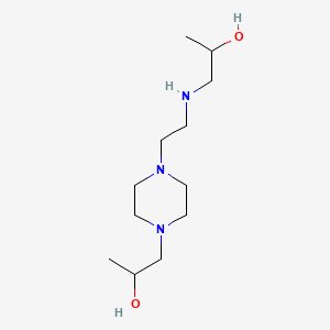 4-[2-[(2-Hydroxypropyl)amino]ethyl]-alpha-methylpiperazine-1-ethanol