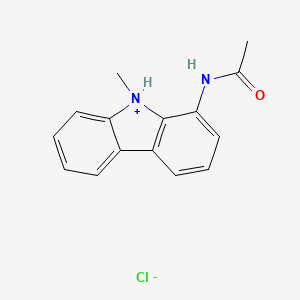 3-Acetamino-9-methylcarbazole hydrochloride