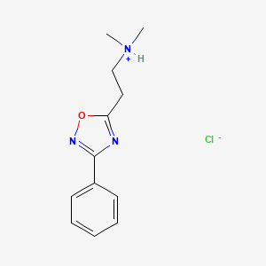 5-(2-(Dimethylamino)ethyl)-3-phenyl-1,2,4-oxadiazole hydrochloride