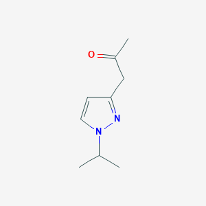 1-[1-(propan-2-yl)-1H-pyrazol-3-yl]propan-2-one