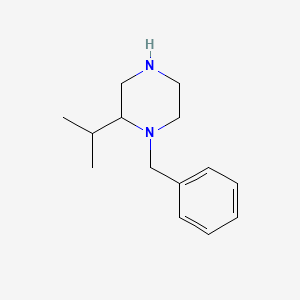 1-Benzyl-2-isopropylpiperazine