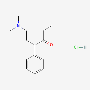 6-(Dimethylamino)-4-phenylhexan-3-one;hydrochloride