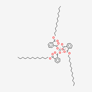 1,2-Benzenedicarboxylic acid, monotridecyl ester, aluminum salt