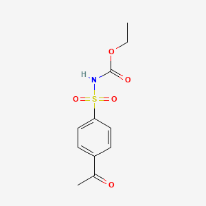 Ethyl 4-acetylphenylsulphonylcarbamate