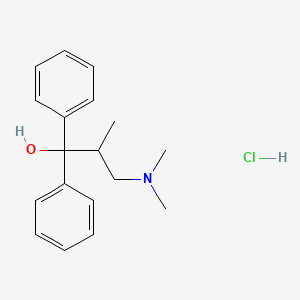 alpha-[2-(Dimethylamino)-1-methylethyl]benzhydryl alcohol hydrochloride