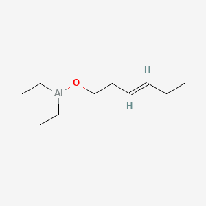 Aluminum, diethyl((3E)-3-hexen-1-olato)-