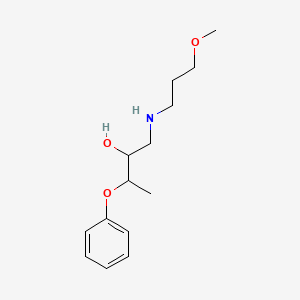 2-Butanol, 1-(3-methoxypropyl)amino-3-phenoxy-