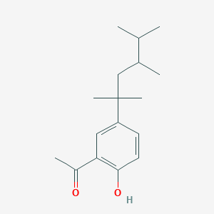 1-(2-Hydroxy-5-tert-nonylphenyl)ethan-1-one