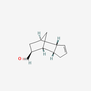 4,7-Methano-1H-indene-6-carboxaldehyde, 3a,4,5,6,7,7a-hexahydro-, (3aR,4R,6S,7R,7aR)-rel-