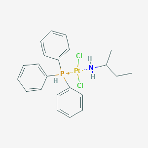 butan-2-amine;dichloroplatinum;triphenylphosphanium